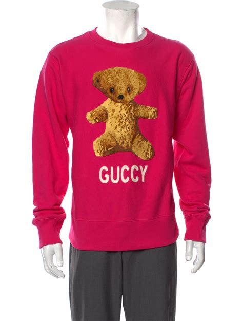 guccy teddy bear hoodie|2018 Guccy Teddy Bear Sweatshirt .